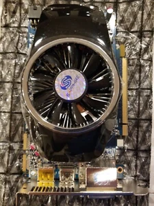Sapphire AMD Radeon HD 5750 1GB DDR5 Full Profile 2xDVI HDMI DP 288-1E138-000SA - Picture 1 of 2