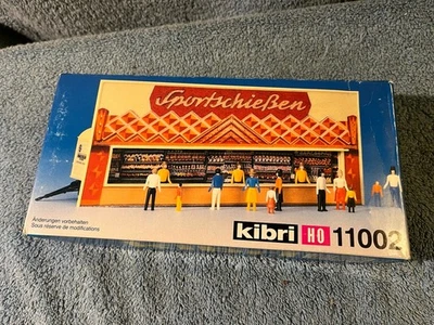 Kibri 11002 HO Kit de construcción de cabina de galería de tiro feria/circo/carnaval NIOB Foto 1 de 3