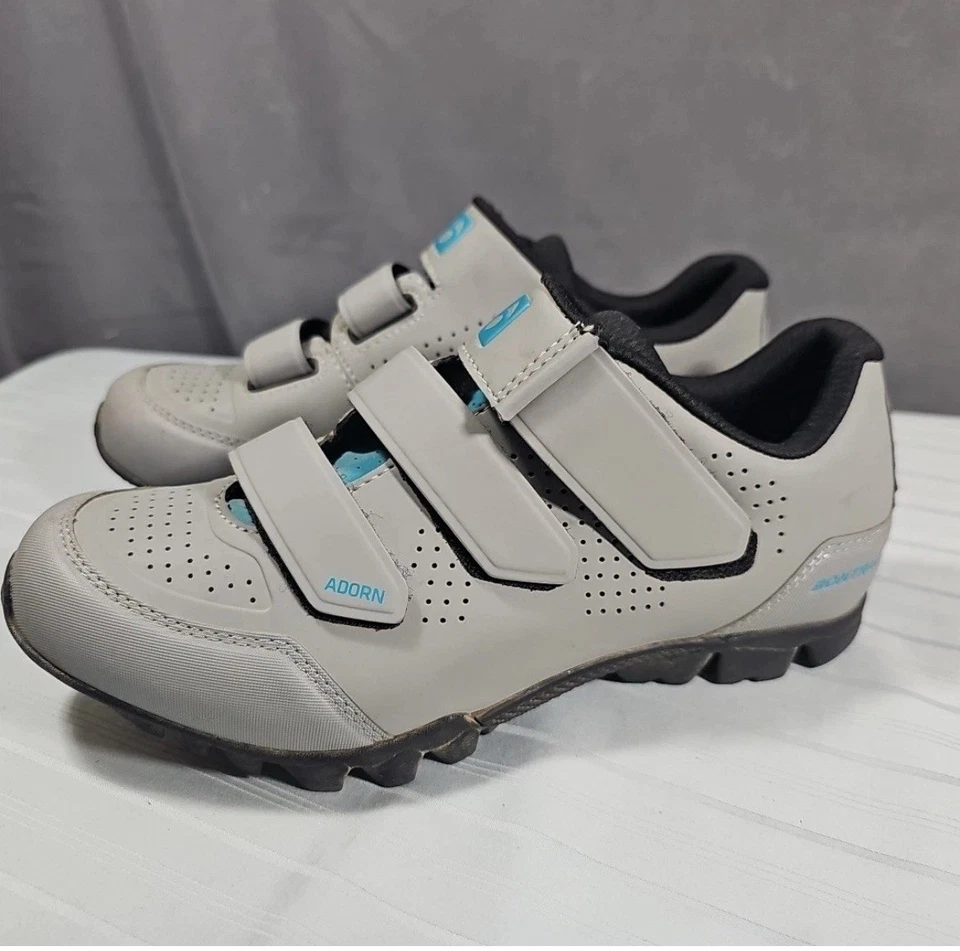 Bontrager Adorn 女式山地自行车公路鞋 EU 40 US 8.5 砾石/麦片 — 第 1/4 张图片