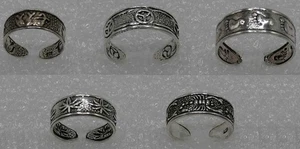 Anello Falange Piede Etnico in Argento 925 - Imagen 1 de 9