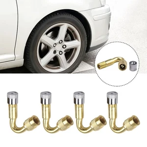 Brand New Lorry Van Valve Stem Extension 4 Pieces Tyre Valve Extension Adapter - Picture 1 of 12