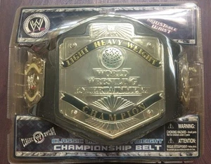 Cintura WWE Jakks Pacific 2009 Classic Light Heavyweight Champ sigillata scatola danneggiata - Foto 1 di 15