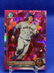 2022 Bowman Sapphire - Francisco Alvarez -  Padparadscha 1/1 🔥 - Picture 1 of 12