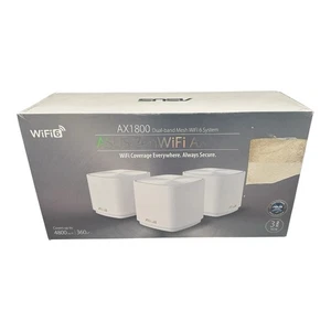 ASUS ZenWiFi AX Mini WLAN Hotspot Modem, weiß - 3er Pack - Bild 1 von 7