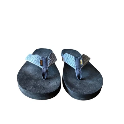Chanclas Teva S/N 4168 FB1121J azul gris blanco correa espuma para hombre talla 12 Foto 1 de 4