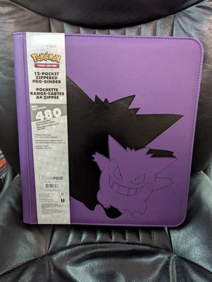 ULTRA PRO 12 POCKET ZIP BINDER ELITE GENGAR Q3-2025 - Image 1 of 4