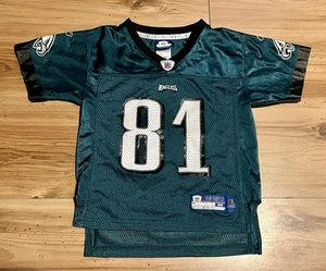 Vintage Reebok Philadelphia Eagles Terrell Owens Trikot Kind Medium (5-6) grün - Bild 1 von 6