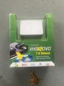 Honestech VHS to DVD 7.0 Deluxe Video Conversion to Blu Ray, YouTube, HD - Picture 1 of 8