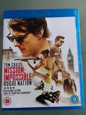 Mission: Impossible - Rogue Nation Blu-Ray (2015) Tom Cruise - Image 1 of 2