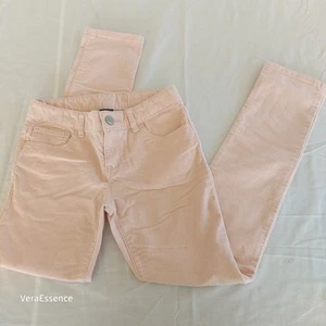 Gorgeous Gap Kids Girls Pink Skinny Jeans Size 8 Glitter Stretch Slim - Picture 1 of 6