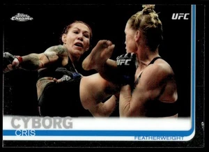 2019 Topps Chrome Cris Cyborg #69 - Picture 1 of 2