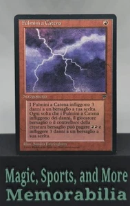 MTG Chain Lightning Legends Italian Magic The Gathering LP - Picture 1 of 2