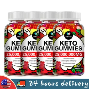 Keto Gummies Ketone Advanced Weight Loss Fat Burner Men Women Dietary Supplement - Picture 1 of 14