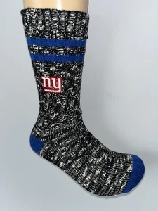 NEW YORK GIANTS NFL FOOTBALL TEAM LOGO ALPINE CREW LENGTH SOCKS LARGE - Picture 1 of 2