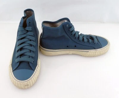 PF Flyers Shoes Center Reissue Hi Blue/Cream Sneakers Womens 6 - Image 1 of 4