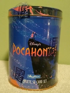 Disney Pocahontas Trading Card Factory Set Collectors Tin Skybox - Picture 1 of 3
