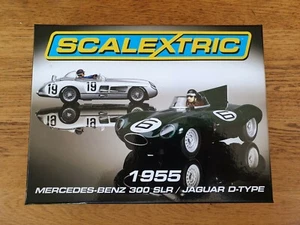 boite vide Scalextric 1955 Mercedes-Benz 300 SLR and Jaguar D-Type - Photo 1/4