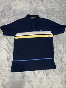 Nautica Multi Color Short Sleeve Polo Style Shirt Size XL - Picture 1 of 13