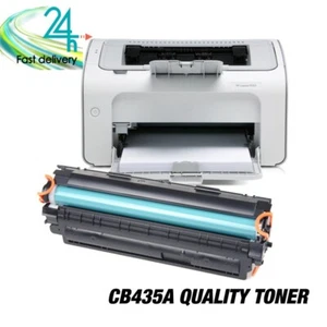 Toner Cartridge CB435A Fits For HP P1104w P1102w P1102 LaserJet P1005 P1006 - Picture 1 of 7