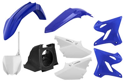 Polisport Blue, White Restyled Plastic Kit fits 02-21 YZ - Изображение 1 из 3