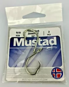 Gancho de pesca Mustad Classic 2 extra fuerte en línea de punto de línea duratin - Imagen 1 de 2