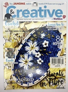 BE CREATIVE MAGAZINE Inspirin Textile Art and Needlecraft Issues #181 Nov 2019 - Imagen 1 de 8