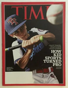 TIME MAGAZINE September 4, 2017 HOW KID SPORTS TURNED PRO Emmanuel Macron - Picture 1 of 1