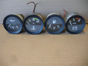 JAGUAR SERIE 3 XJ6 XJ12 MEDIDORES VEGLIA BATERÍA ACEITE AGUA COMBUSTIBLE HOTROD KIT COCHE CONJUNTO - Imagen 1 de 13