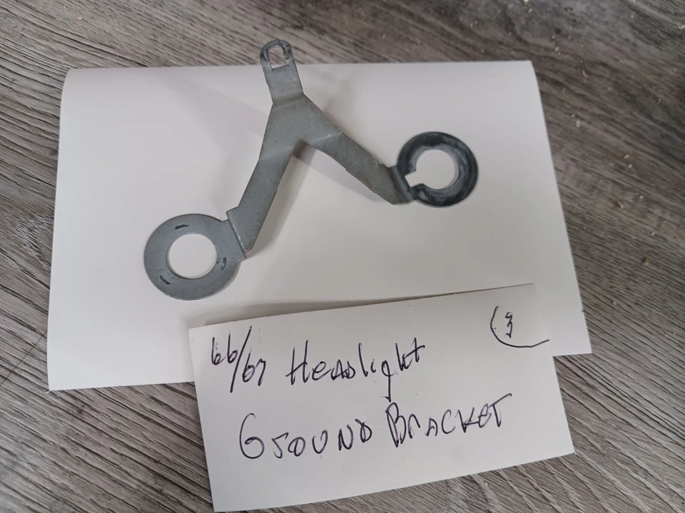 1965-66-67 Pontiac LEMANS TEMPEST GTO приборной панели кластер заземляющий кронштейн #9974 - Изображение 1 из 1