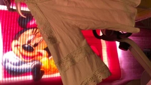 Weiße Damenbluse Charlotte Russe Spitze Größe 1X - Bild 1 von 2