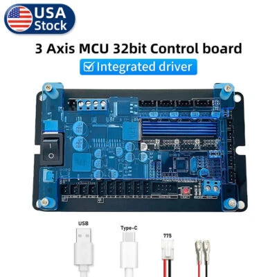 USB Port GRBL 3 Axis Control Board Integrated Driver For CNC Engraving Machine - Image 1 of 4