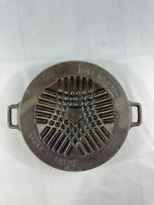 Genghis Khan Cast Iron Dome Mongolian Broiler Made In Japan Pat. #6354 - Picture 1 of 5