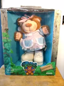 Coleco Furskins Caqui Peluche Bebé Oso de Peluche Nuevo en Caja, Años 80 - Imagen 1 de 6