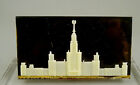 1970s Rare USSR Small Lucite Desk Ornament Model - MGU Moscow State University