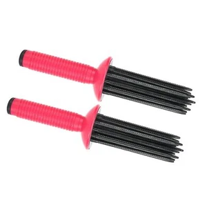Hair Curler Hair Fluffy Curling Roll Comb AntiSlip Curling Wand Hairstyling - Picture 1 of 12