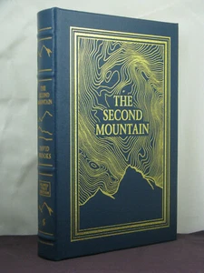 1st,signed by author,Second Mountain:Quest Moral Life, David Brooks,Easton Press - Imagen 1 de 4
