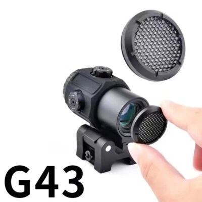 G33/ G43 Sight Honeycomb Shield Shading Protective Cover 3X Magnifier Scope - Image 1 of 4