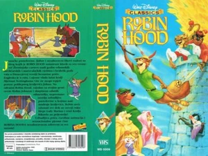 ROBIN HOOD (1973) WALT DISNEY - WOLFGANG REITHERMAN - ANIMATION - CROATIAN VHS - Picture 1 of 1