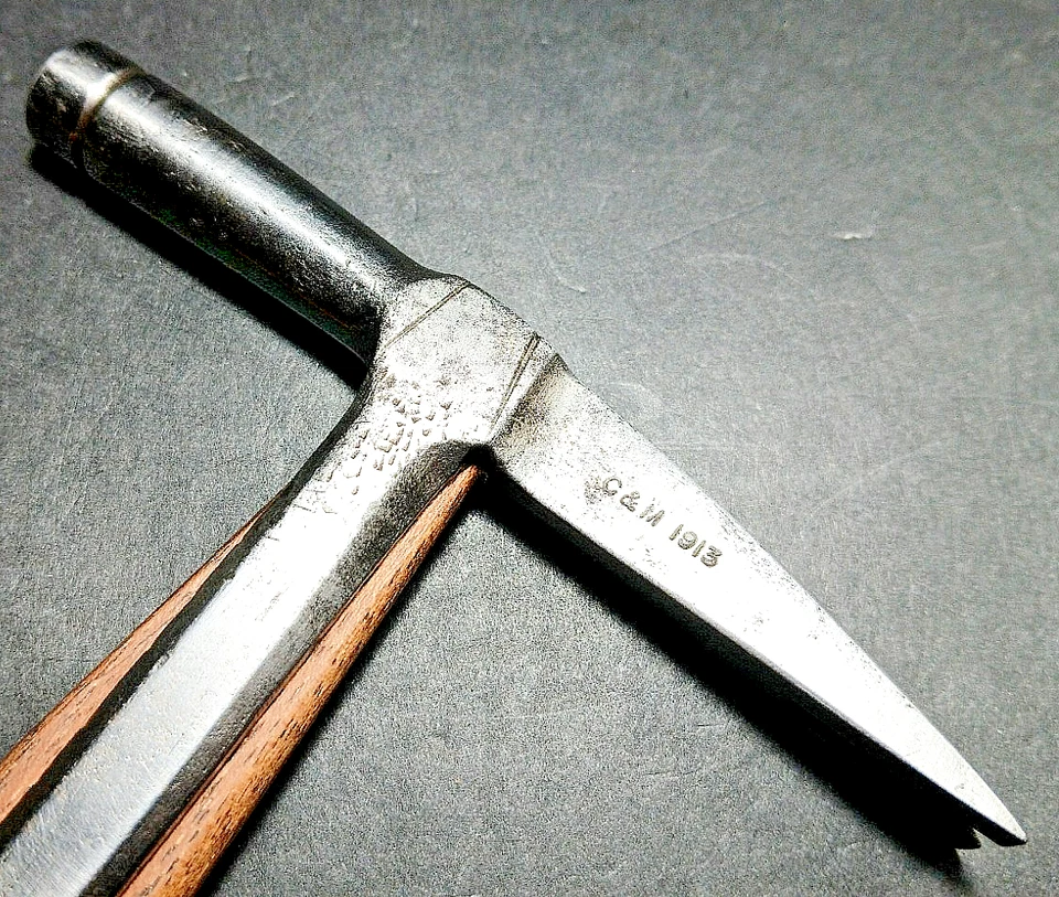 Antique Rare C&M ?Civil & Military? Strapped Claw Hammer, 1913 - Image 1 of 4