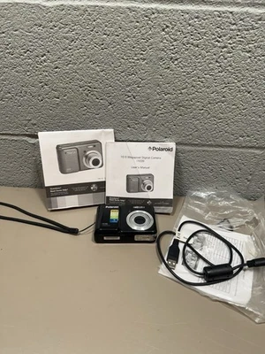 Polaroid i1035 10.0MP Digital Camera 3.0" Color LCD Display w/case Tested/Works  - Image 1 of 4