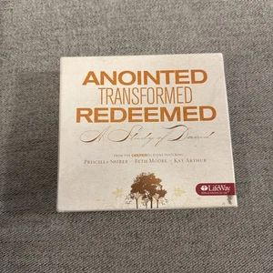 Anointed Transformed Redeemed A Study of David 5 CD Set DeeperStill Beth Moore - Foto 1 di 4