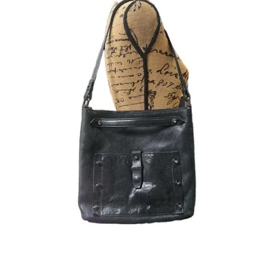 BOTKIER Warren 100% Leather Women's Shoulder Hobo Bag Black New No Tags - Image 1 of 4