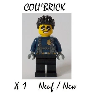 Lego City Minifig Cty1042 - Duke DeTain / Police Officer - Figurine - NEUF - Picture 1 of 1