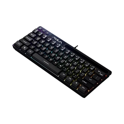 AULA F3061 Mechanical Keyboard 61 Key RGB Backlight Gaming Mini Compact Wired - Image 1 of 4