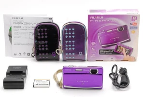 [N NEUWERTIG] FUJIFILM FinePix Z90 lila 14,2 MP 5x optischer Zoom Digitalkamera JAPAN - Bild 1 von 9
