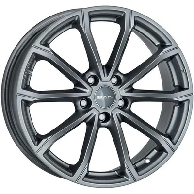 Cerchi in lega MAK DAVINCI 16" 6.5J 5x108 ET 47.5 63.4 LIGHT TITAN - Imagen 1 de 2