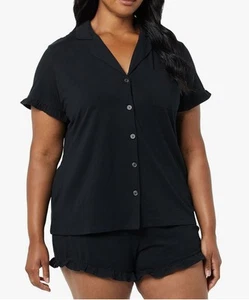 Amazon Essentials Women's Cotton Modal Short Pajama Set 5XL - Picture 1 of 7