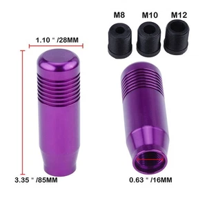 Aluminum Car Manual Gear Stick Gearstick Shift Shifter Lever Knob Universal 85mm - Picture 1 of 12