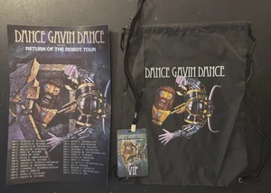 Dance Gavin Dance Return Of The Robot Tour Cinch Bag / Poster / VIP Laminat - Bild 1 von 4