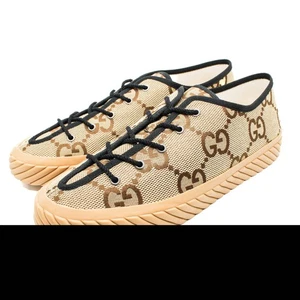 Gucci Maxi GG Low Top Beige Ebony - Picture 1 of 3